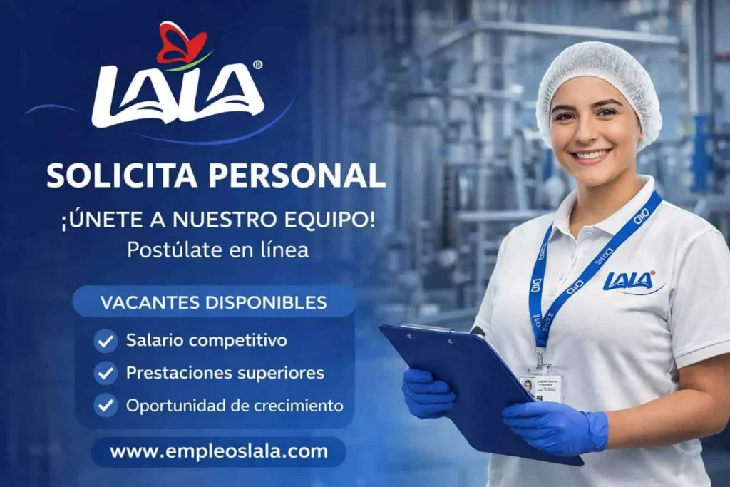 Ofertas de Trabajo Grupo LALA México